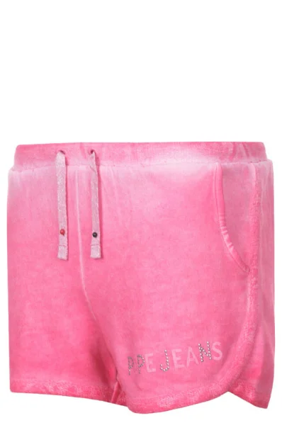 pantaloni scurți Pam Pepe Jeans London 	roz	